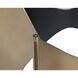 London Gold Dining Table Base